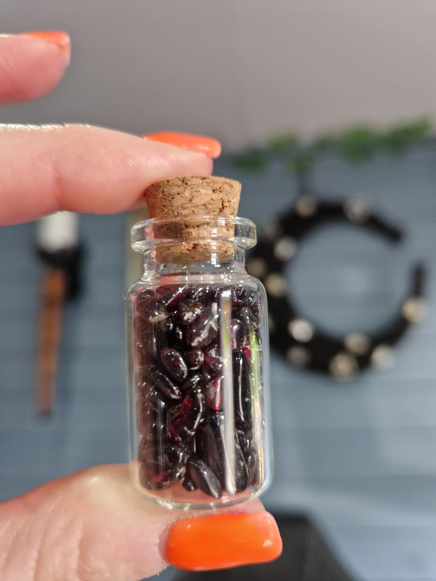 Crystal Chips Spell Bottles