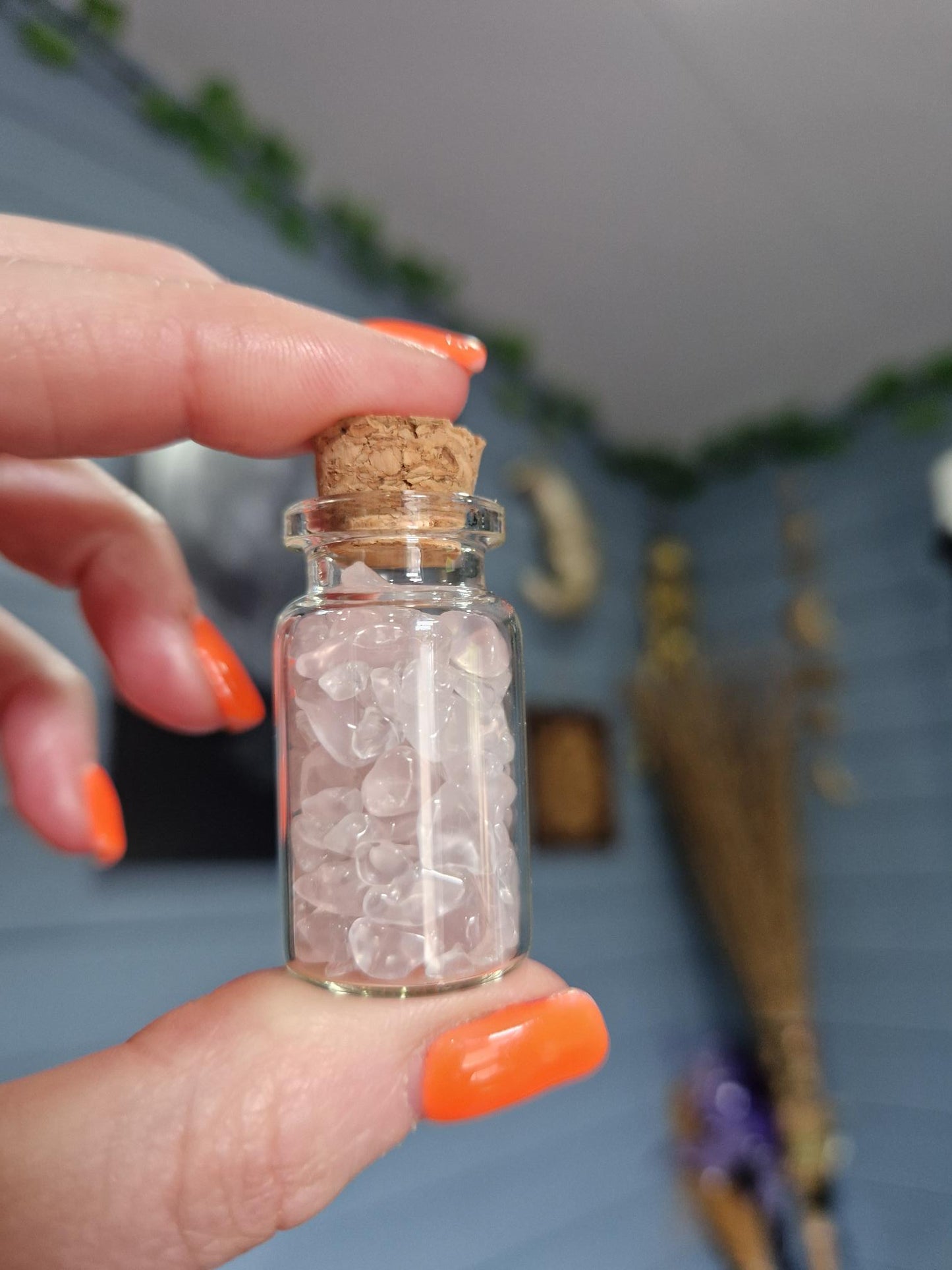 Crystal Chips Spell Bottles