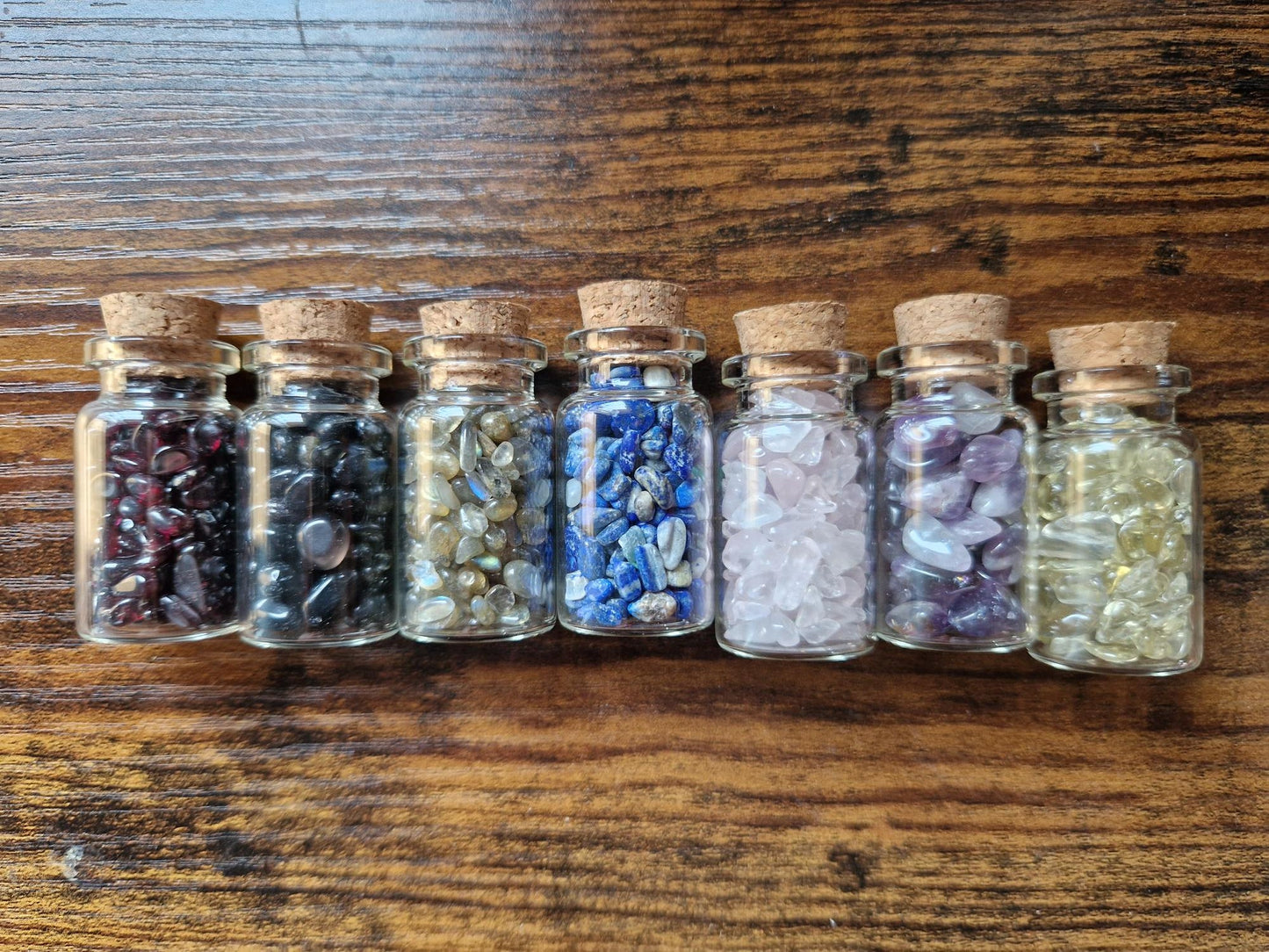 Crystal Chips Spell Bottles