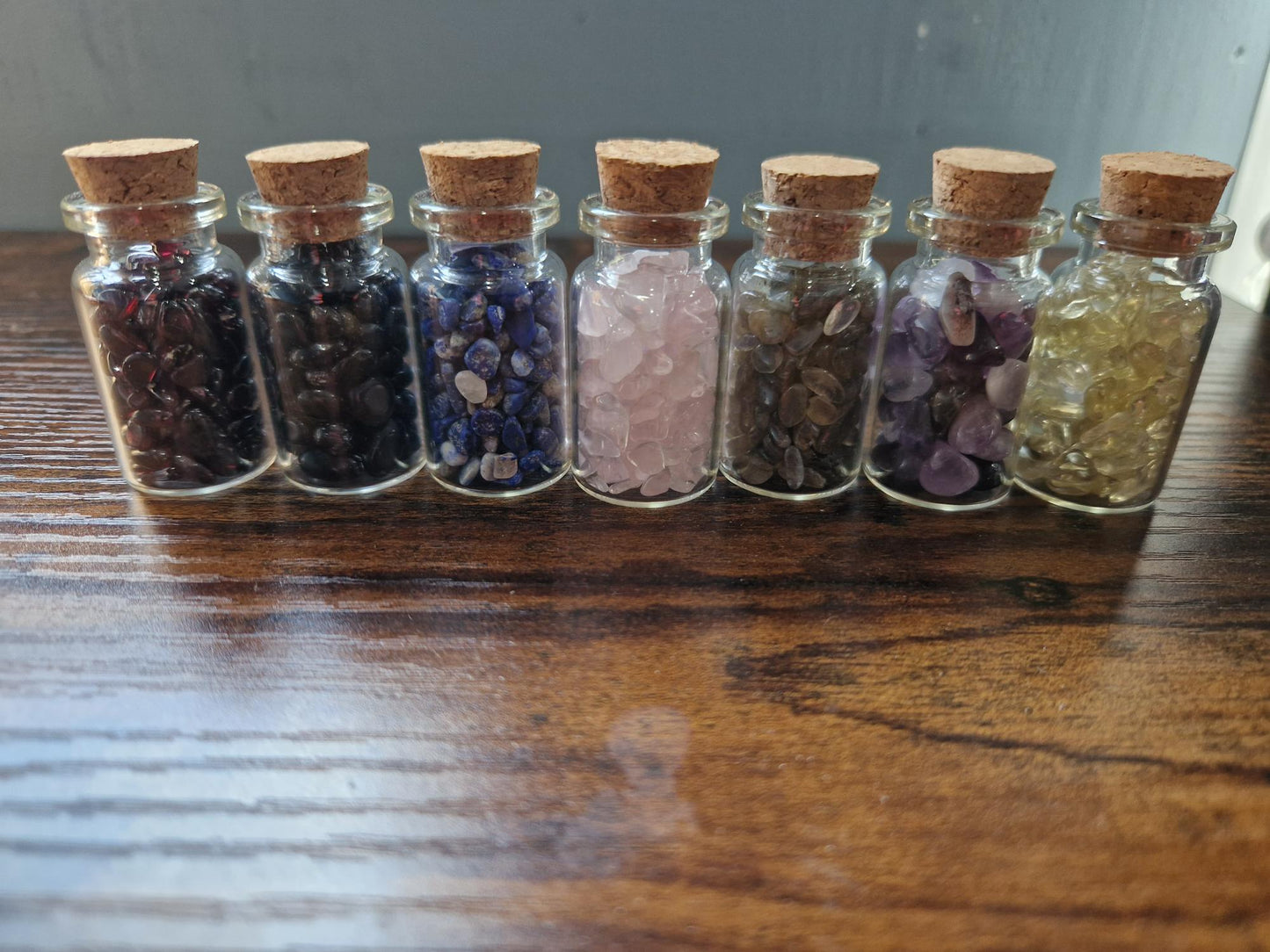 Crystal Chips Spell Bottles
