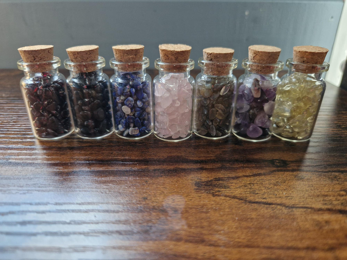 Crystal Chips Spell Bottles