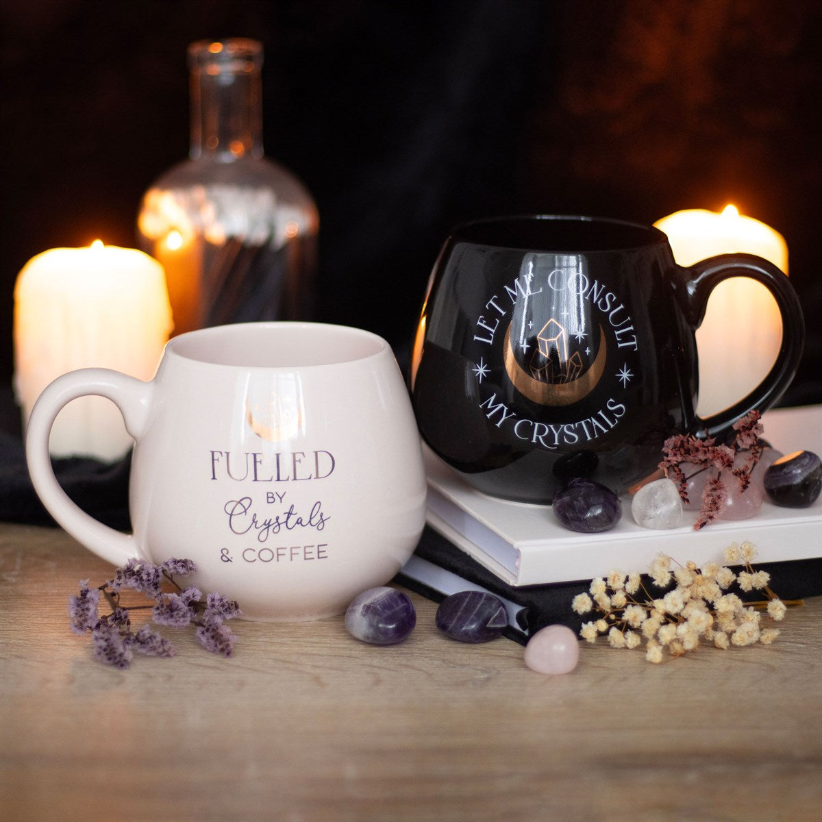 'Crystals and Coffee' Coffee Mug