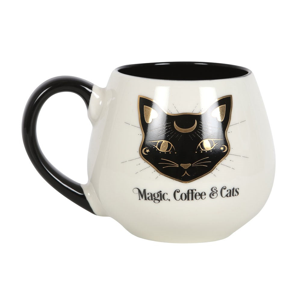 'Magic, Coffee and Cats' Coffee Mug