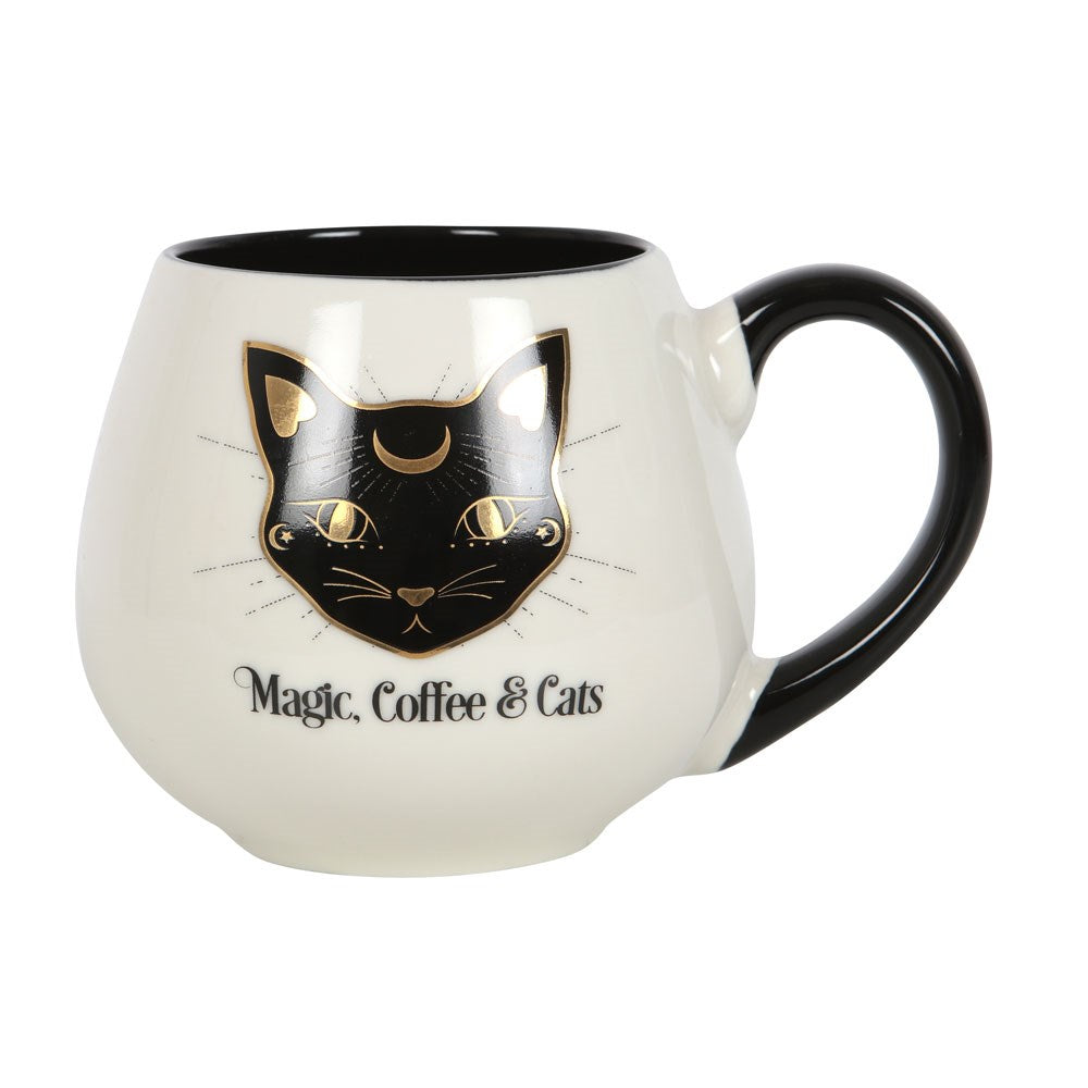 'Magic, Coffee and Cats' Coffee Mug