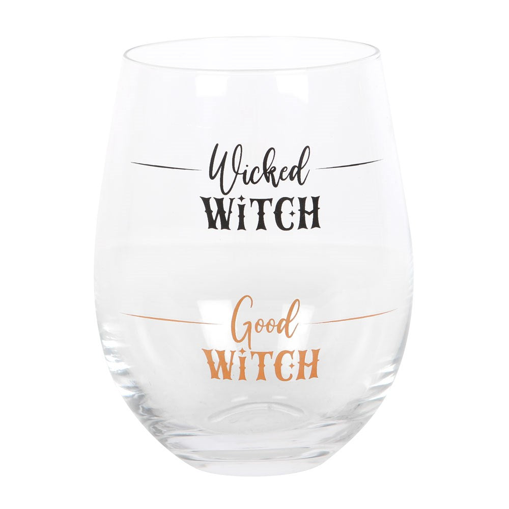 Wicked Witch Wine glass