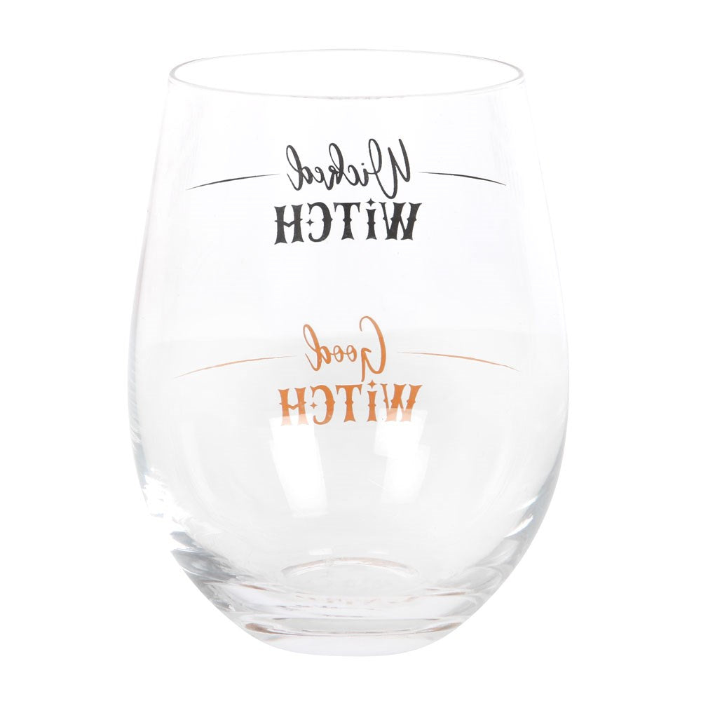 Wicked Witch Wine glass