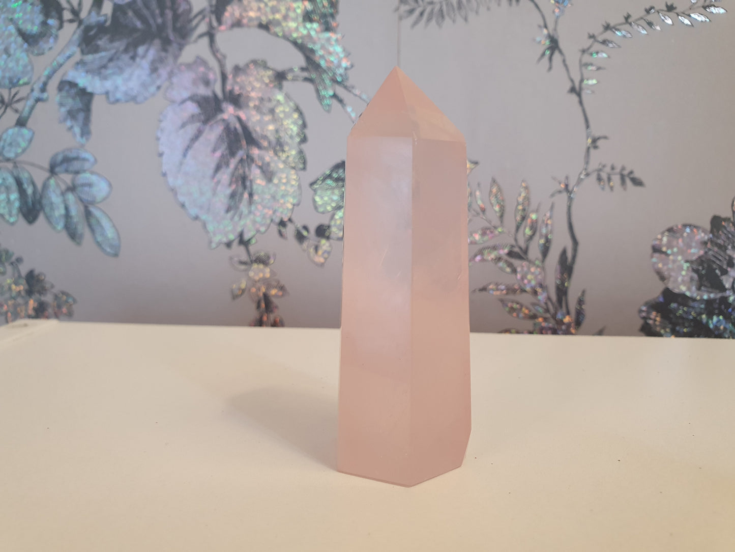 Rose Quartz Crystal Point