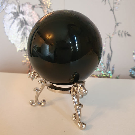 Black Obsidian Sphere