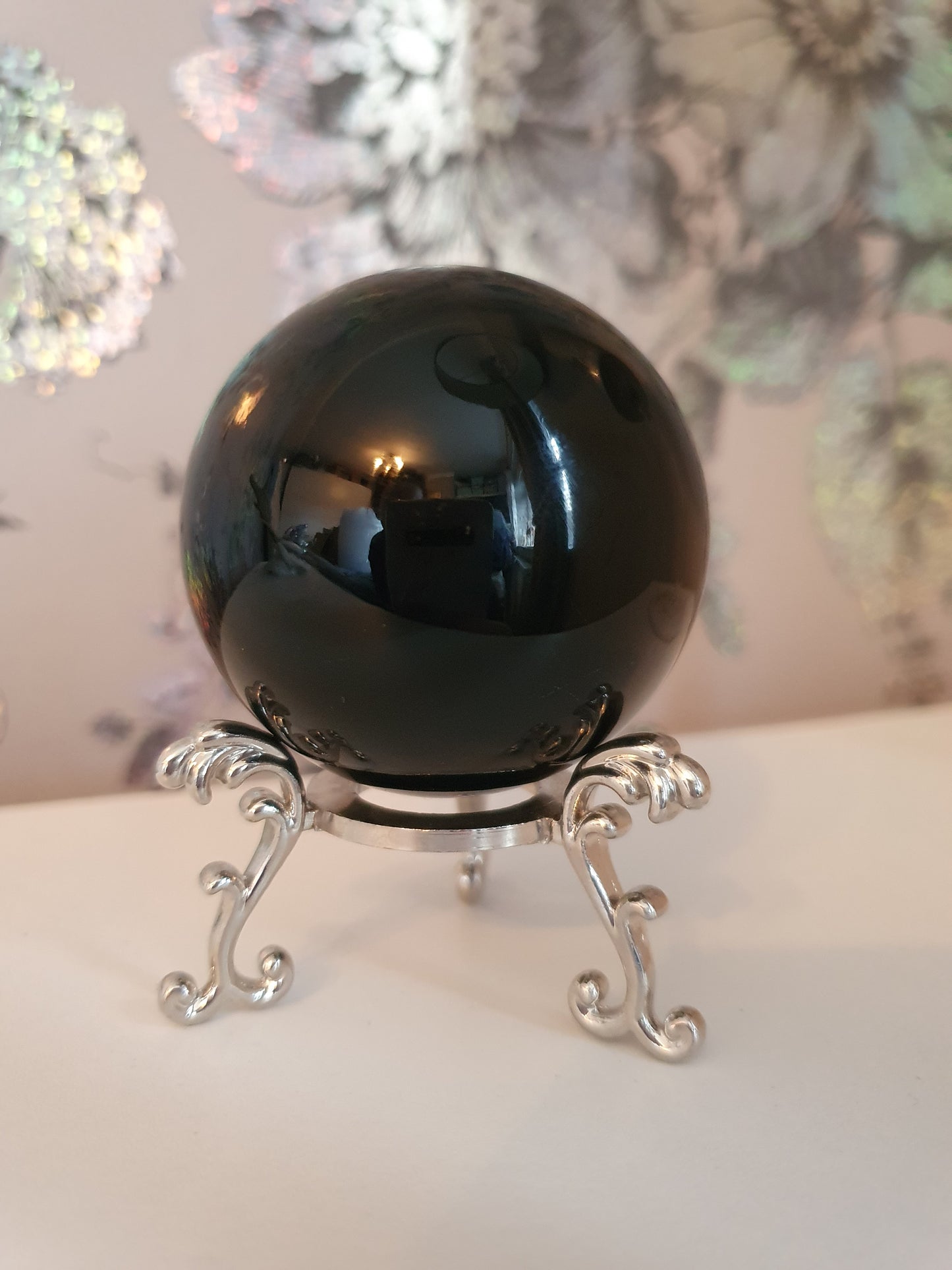 Black Obsidian Sphere