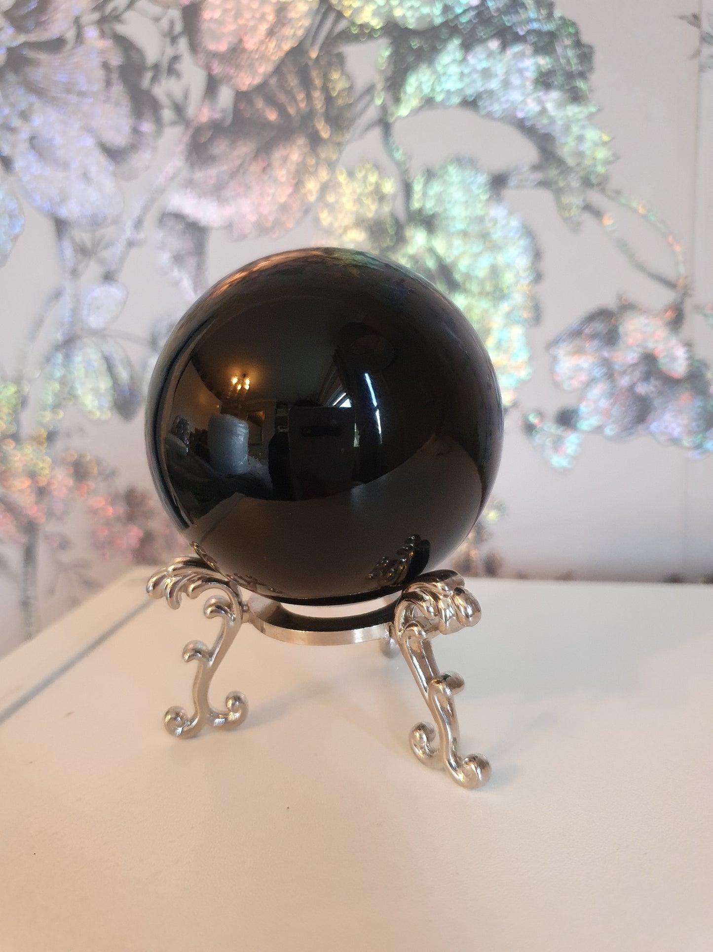 Black Obsidian Sphere
