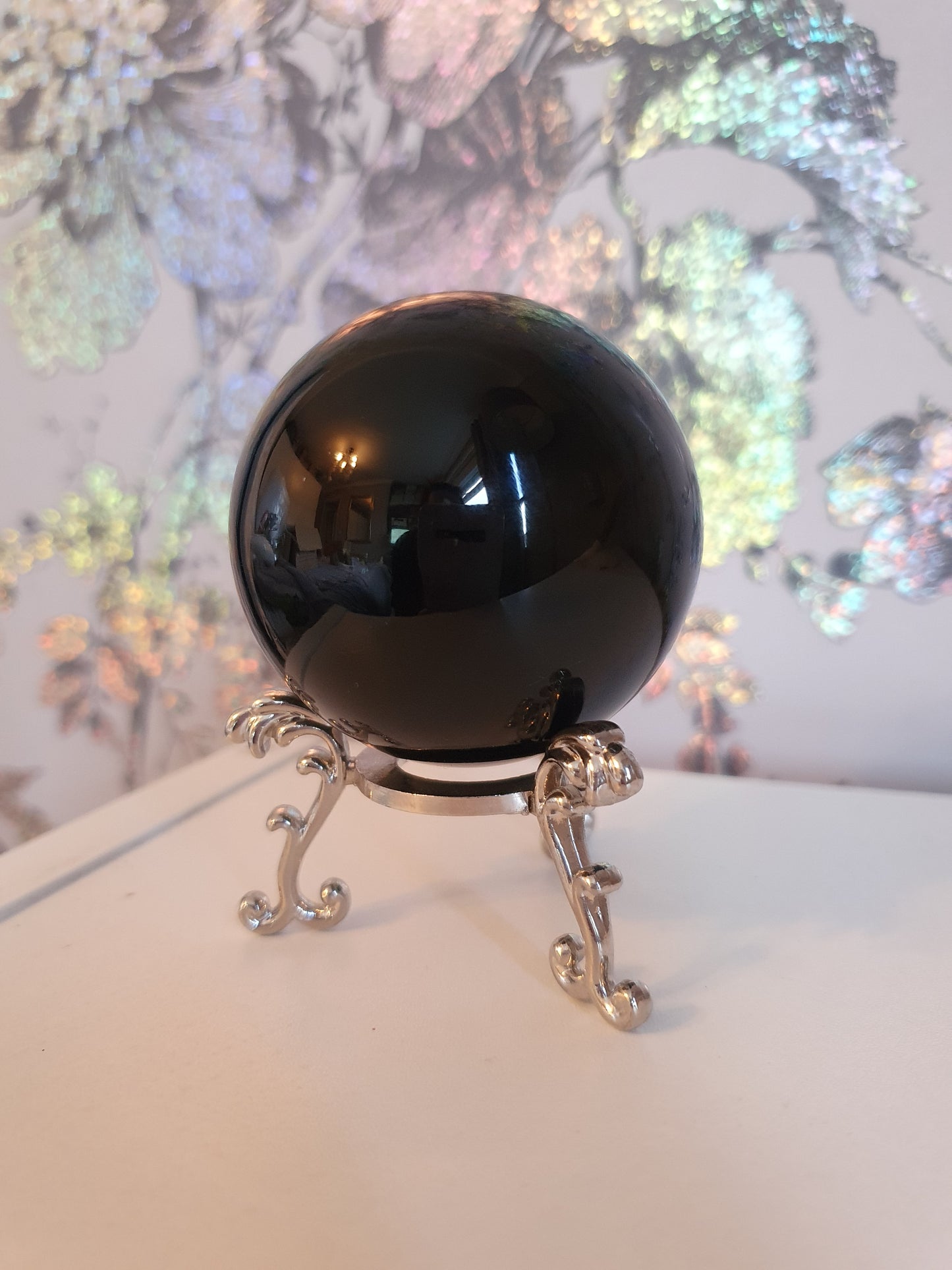 Black Obsidian Sphere
