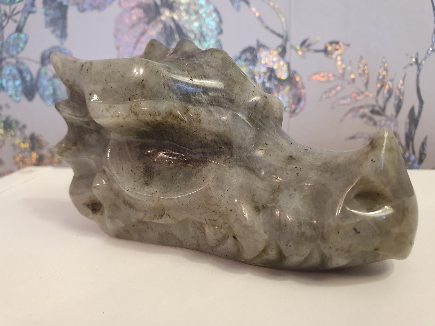 Labradorite Dragon's Head
