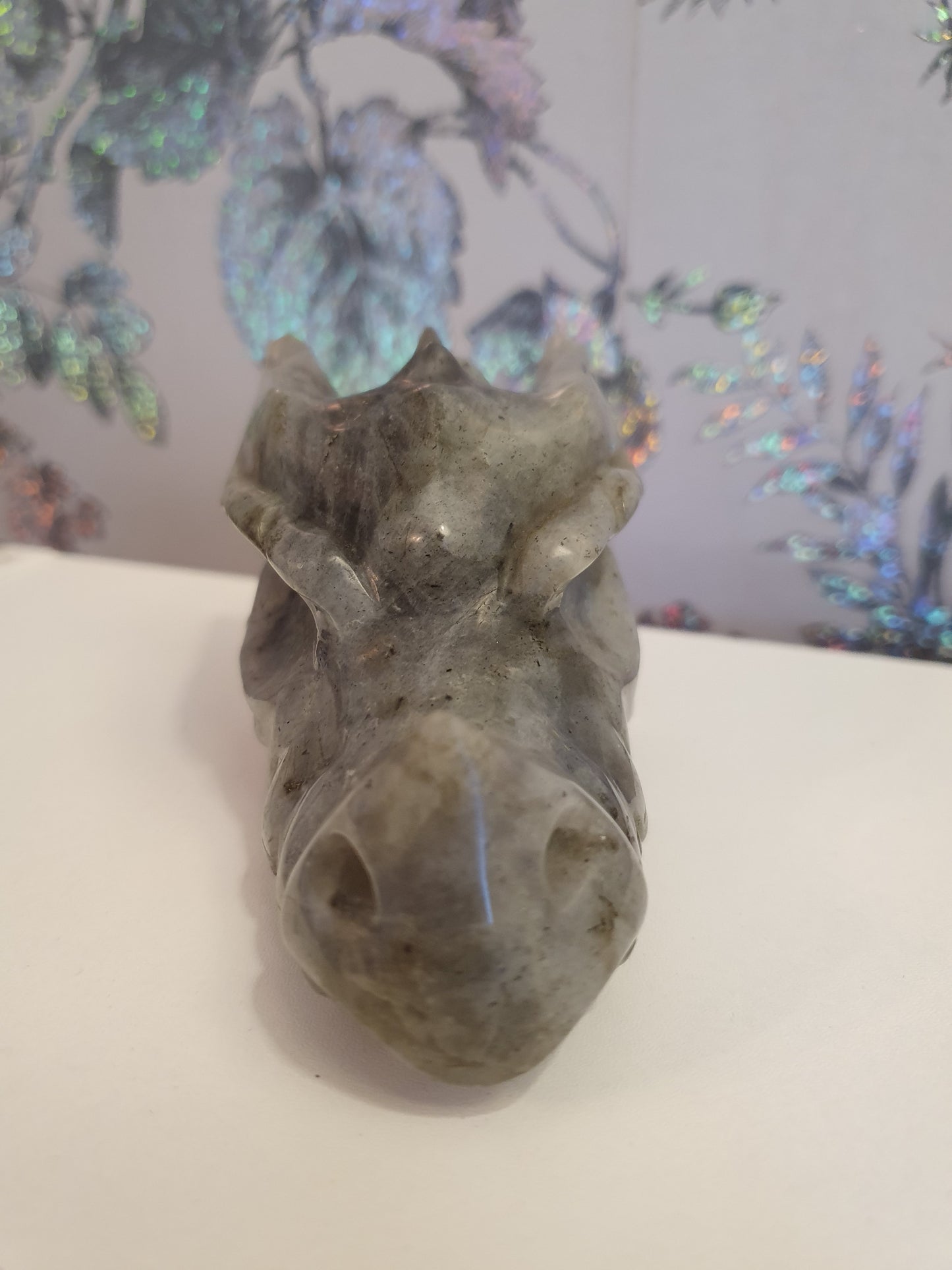 Labradorite Dragon's Head