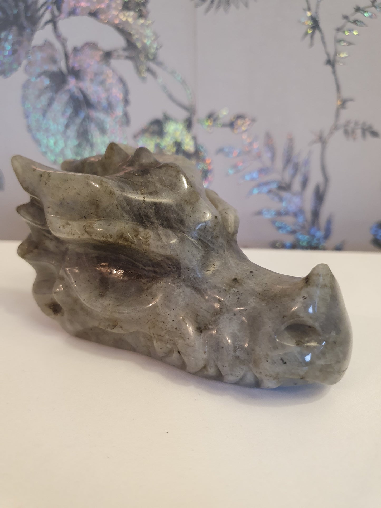 Labradorite Dragon's Head