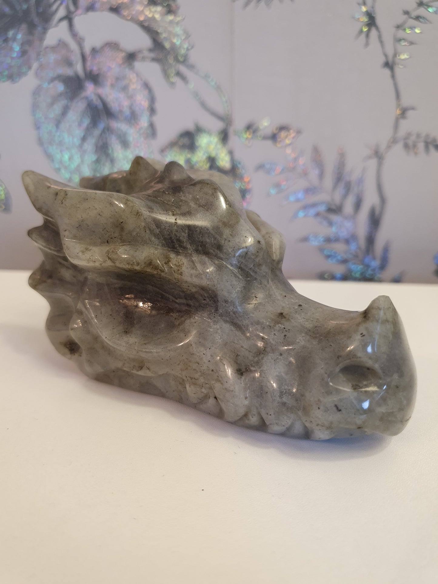 Labradorite Dragon's Head