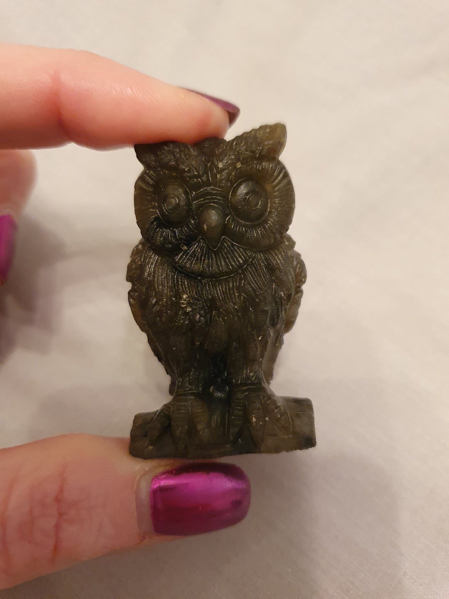 Labradorite Owl