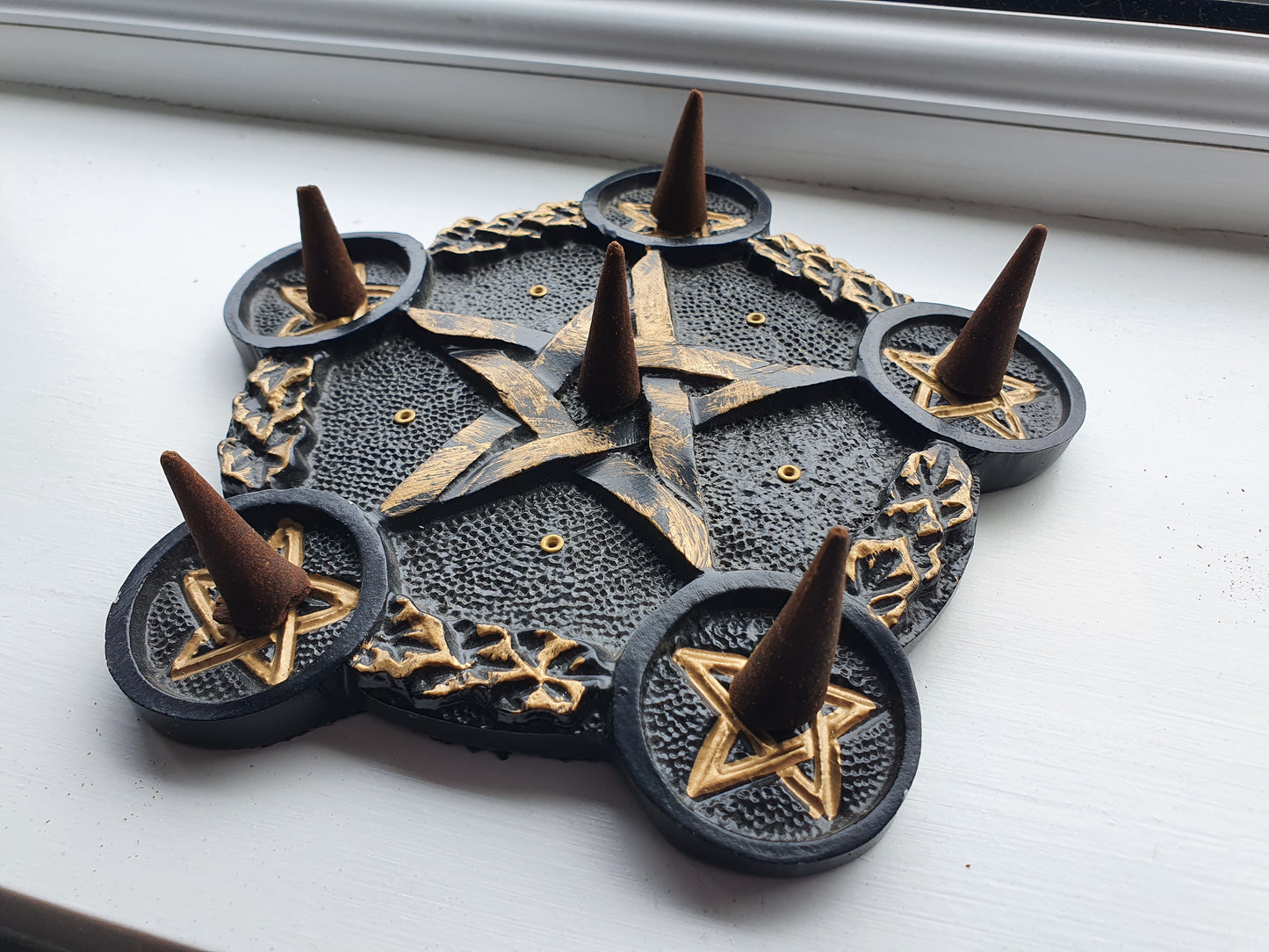 Pentagram Star Candle Holder