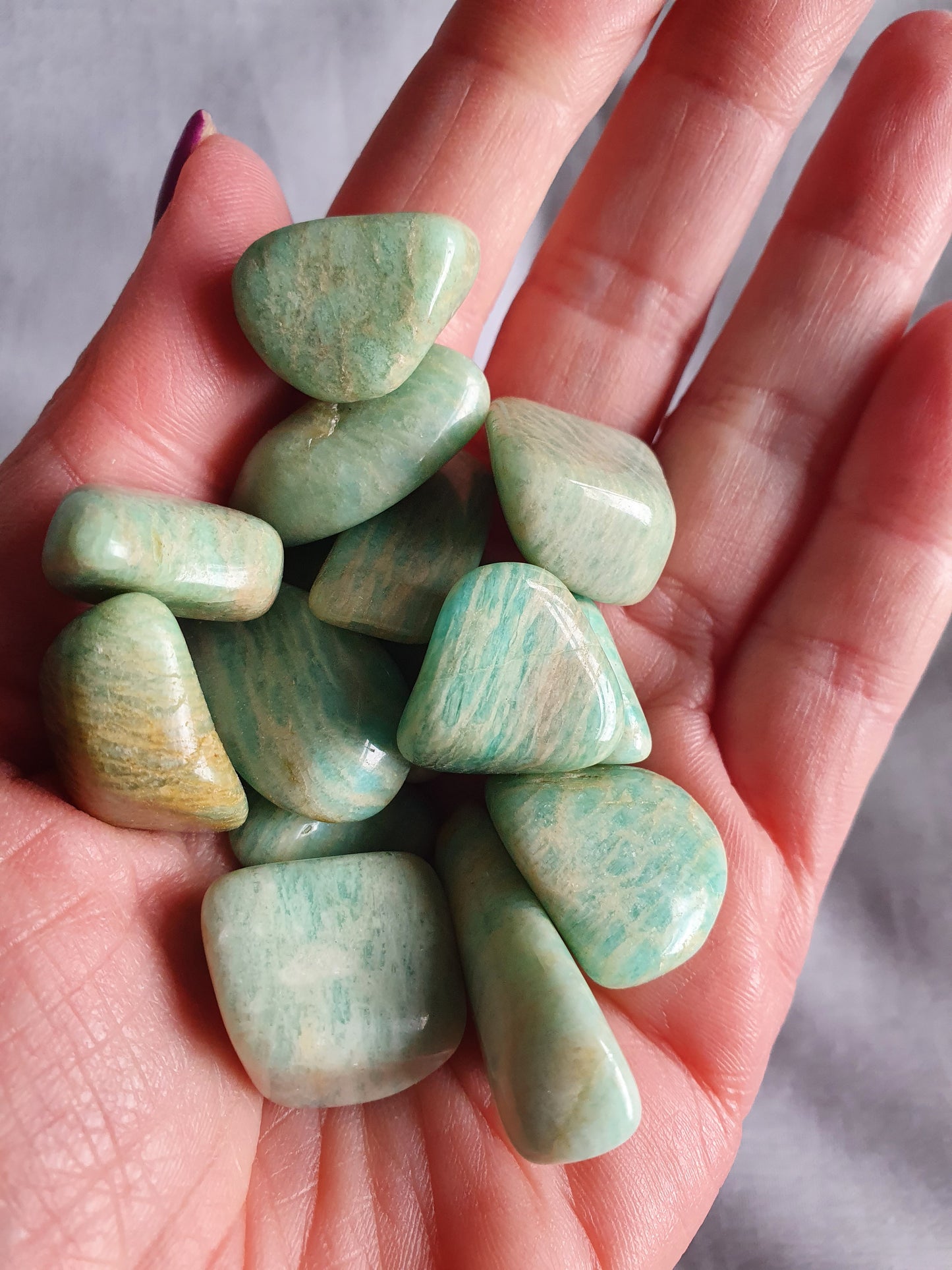 Amazonite Polished Tumble stone