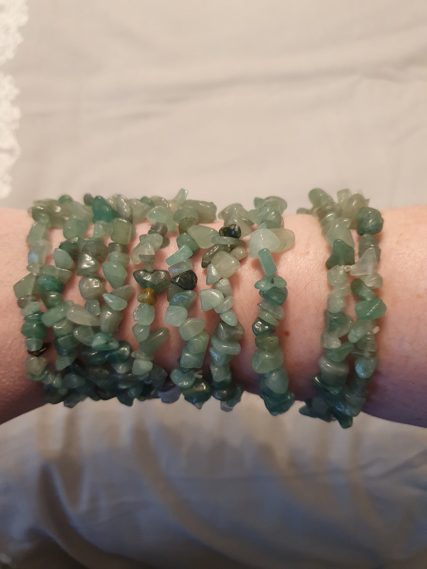 Crystal Chip Bracelets