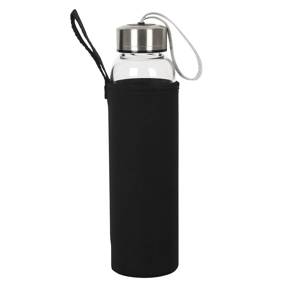 Amethyst Crystal Glass Water bottle