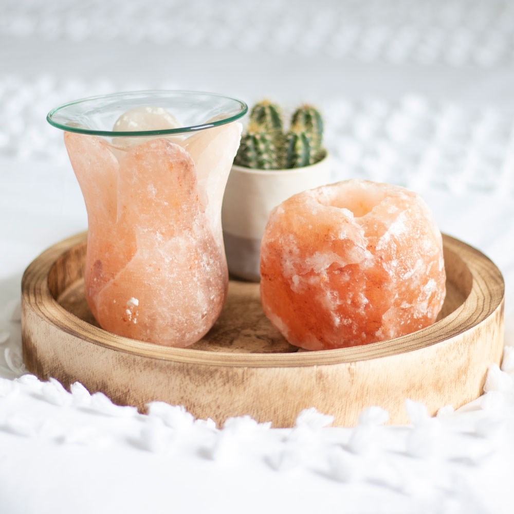 Himalayan Salt Tealight Candle Holder