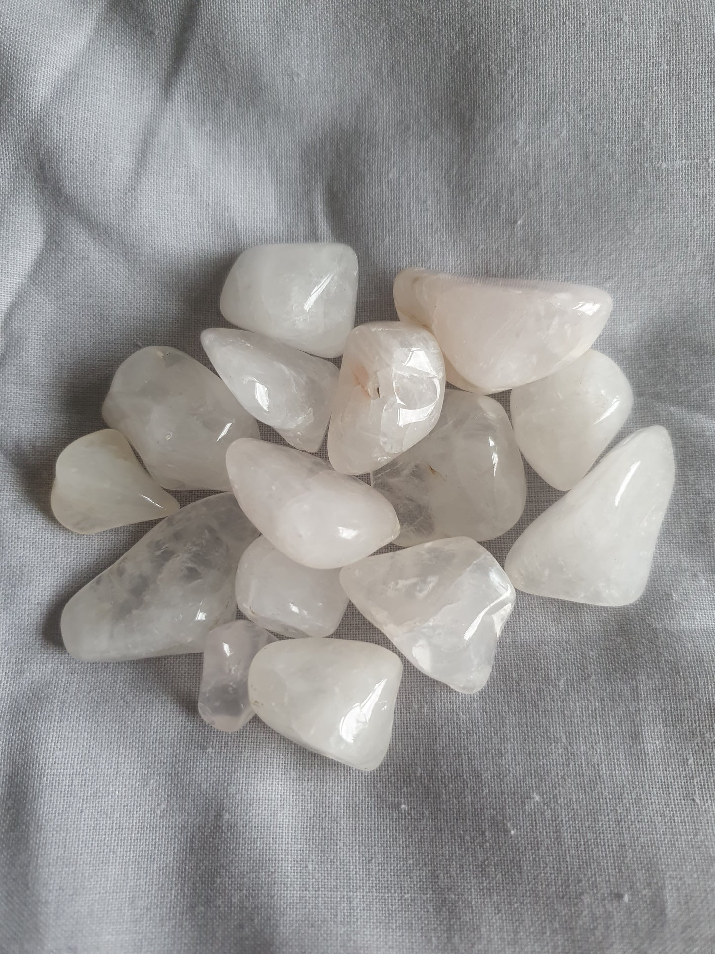 Clear Quartz Polished Tumble stone