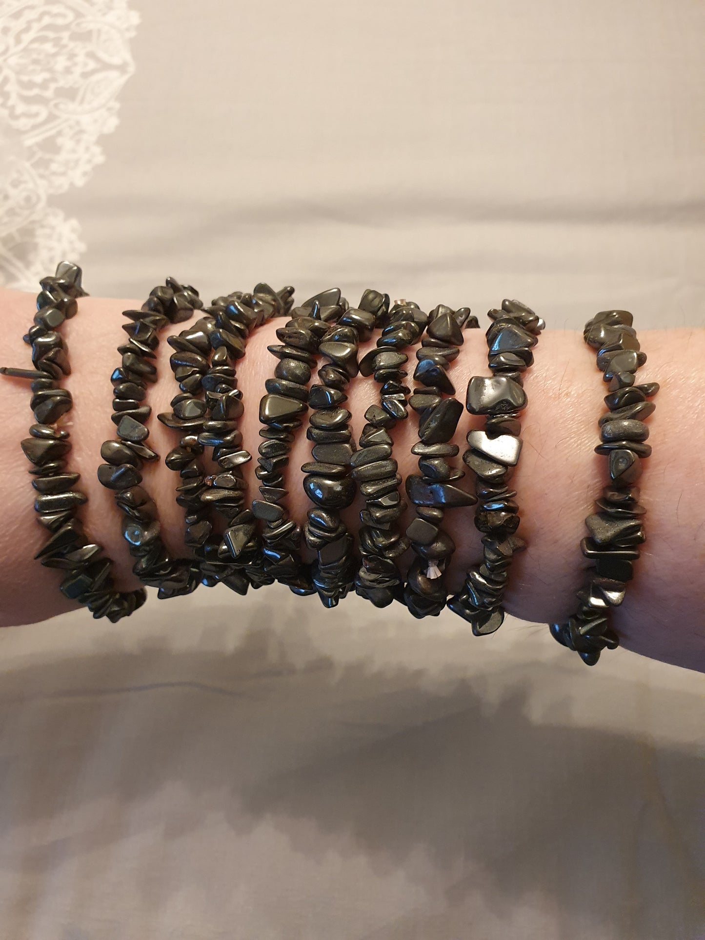 Crystal Chip Bracelets