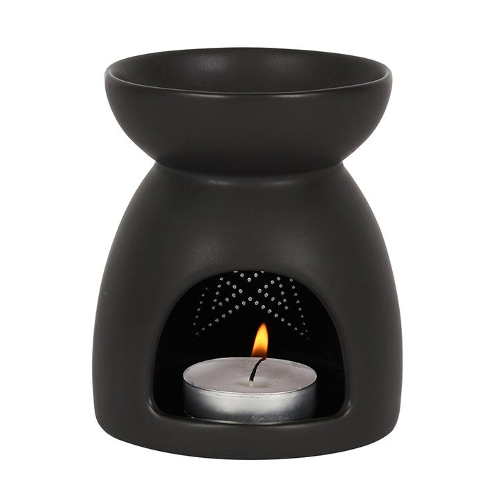 Black Pentagram Oil Burner