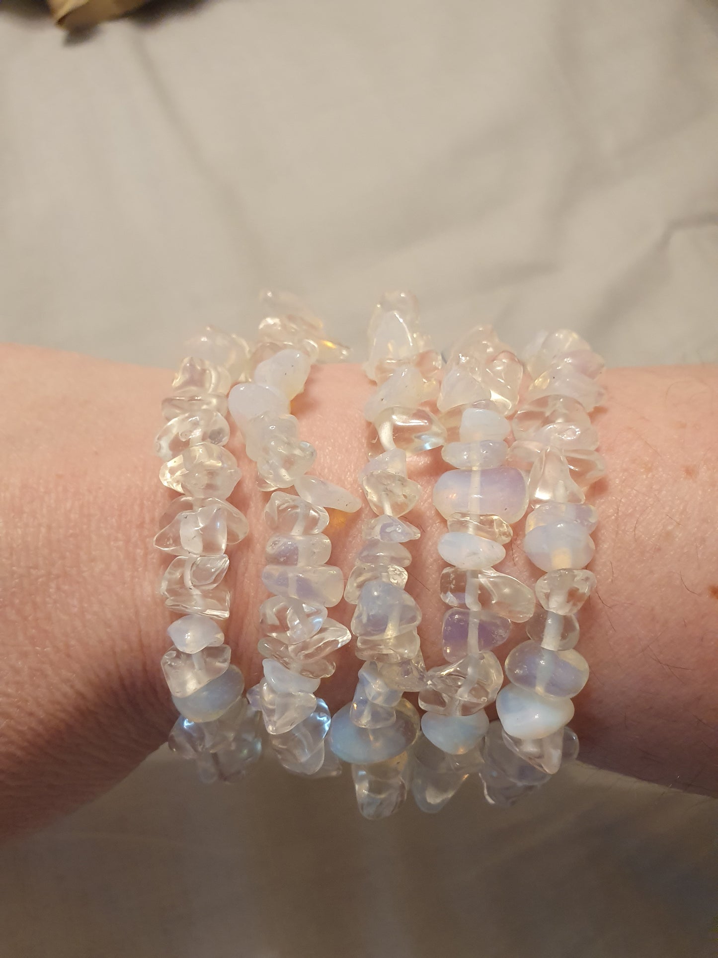 Crystal Chip Bracelets