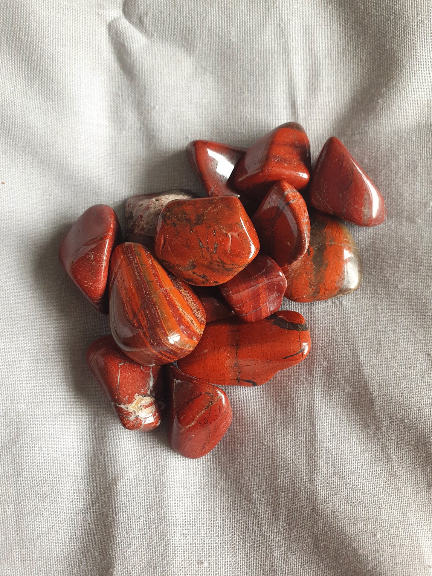 Red Jasper Polished Tumble stone