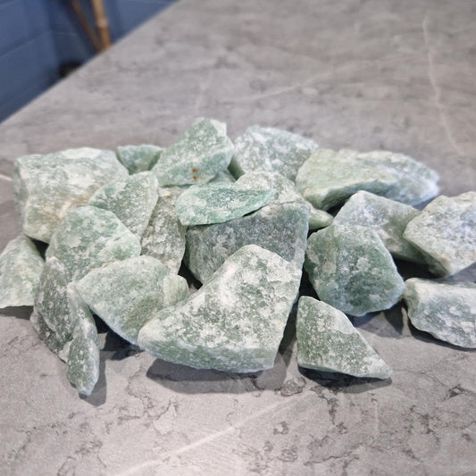 Raw Green Aventurine