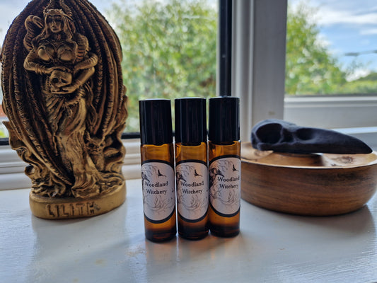 Woodland Witchery Lavender Rose & Vertiver Essential Oils Rollerball