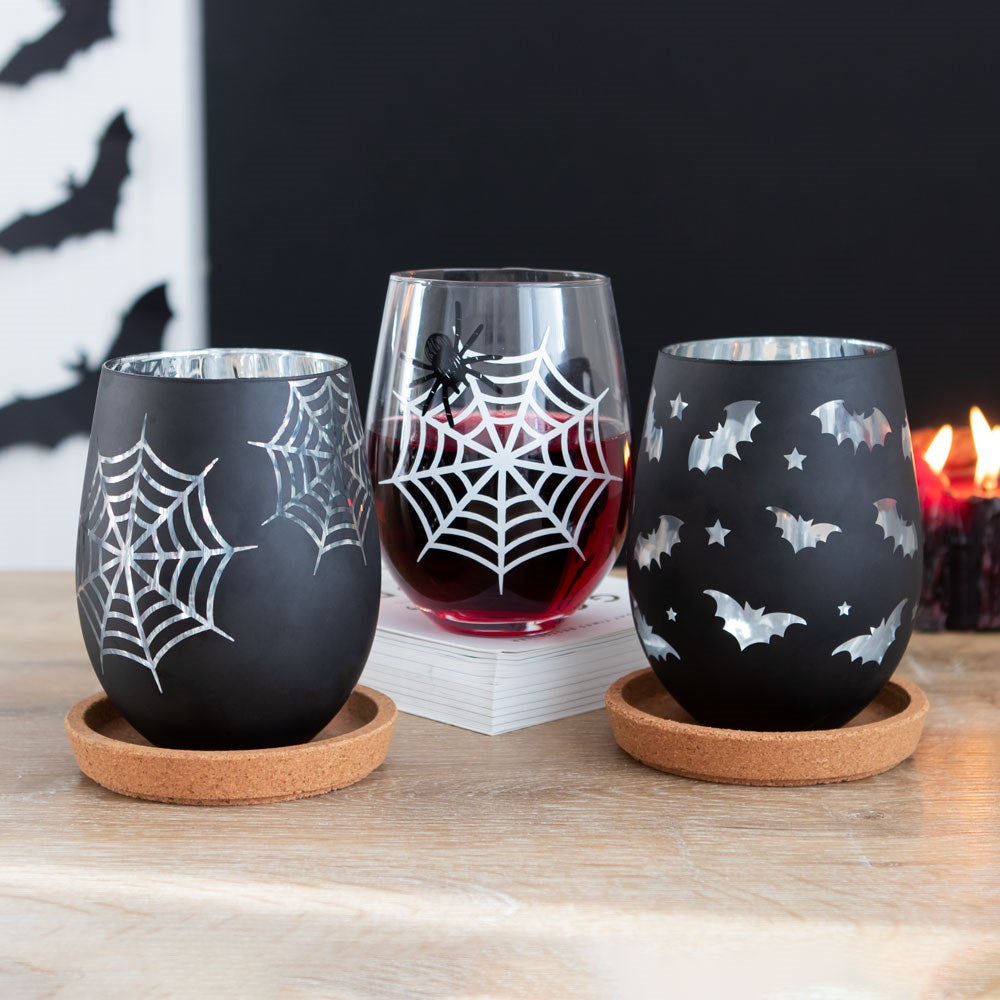 Bats Wine glass