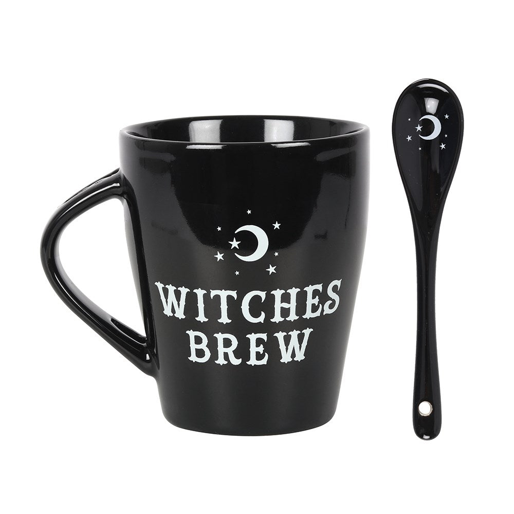 Witches Brew Coffee Mug and Spoon Set