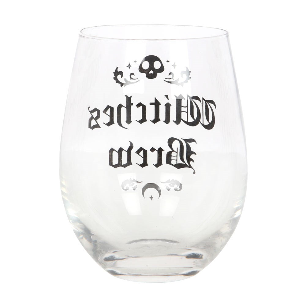 Witches Brew Wine glass