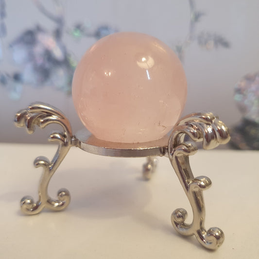 Rose Quartz Crystal Sphere