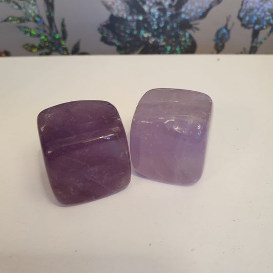 Amethyst Tumble Cube Stones