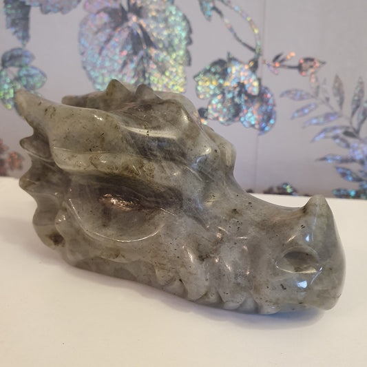 Labradorite Dragon's Head