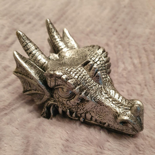 Silver Dragon Crystal Sphere holder