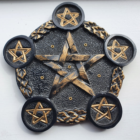 Pentagram Star Candle Holder