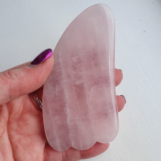 Rose Quartz Gua Sha Face tool