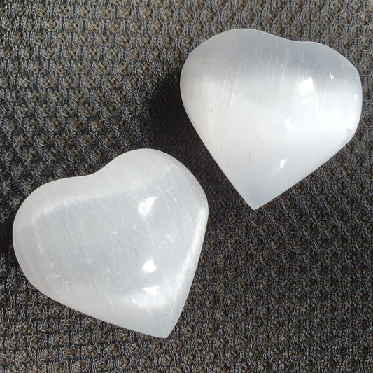Selenite heart