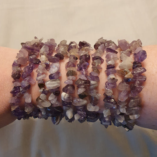 Crystal Chip Bracelets
