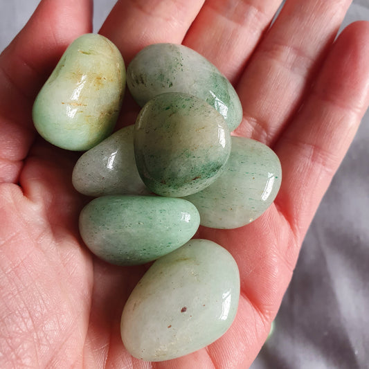 Green Aventurine Polished Tumble stone