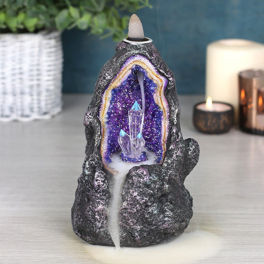 Crystal Cave Backflow Incense Burner