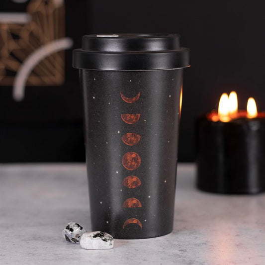 Moon Phases Bamboo Eco Travel Mug