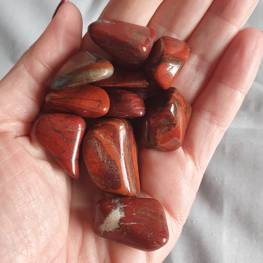 Red Jasper Polished Tumble stone
